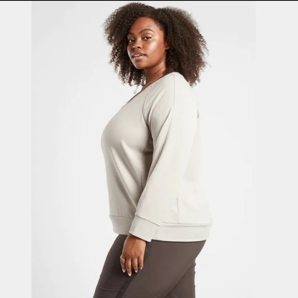 Athleta Seasoft Scoopneck Sweatshirt - 2XL